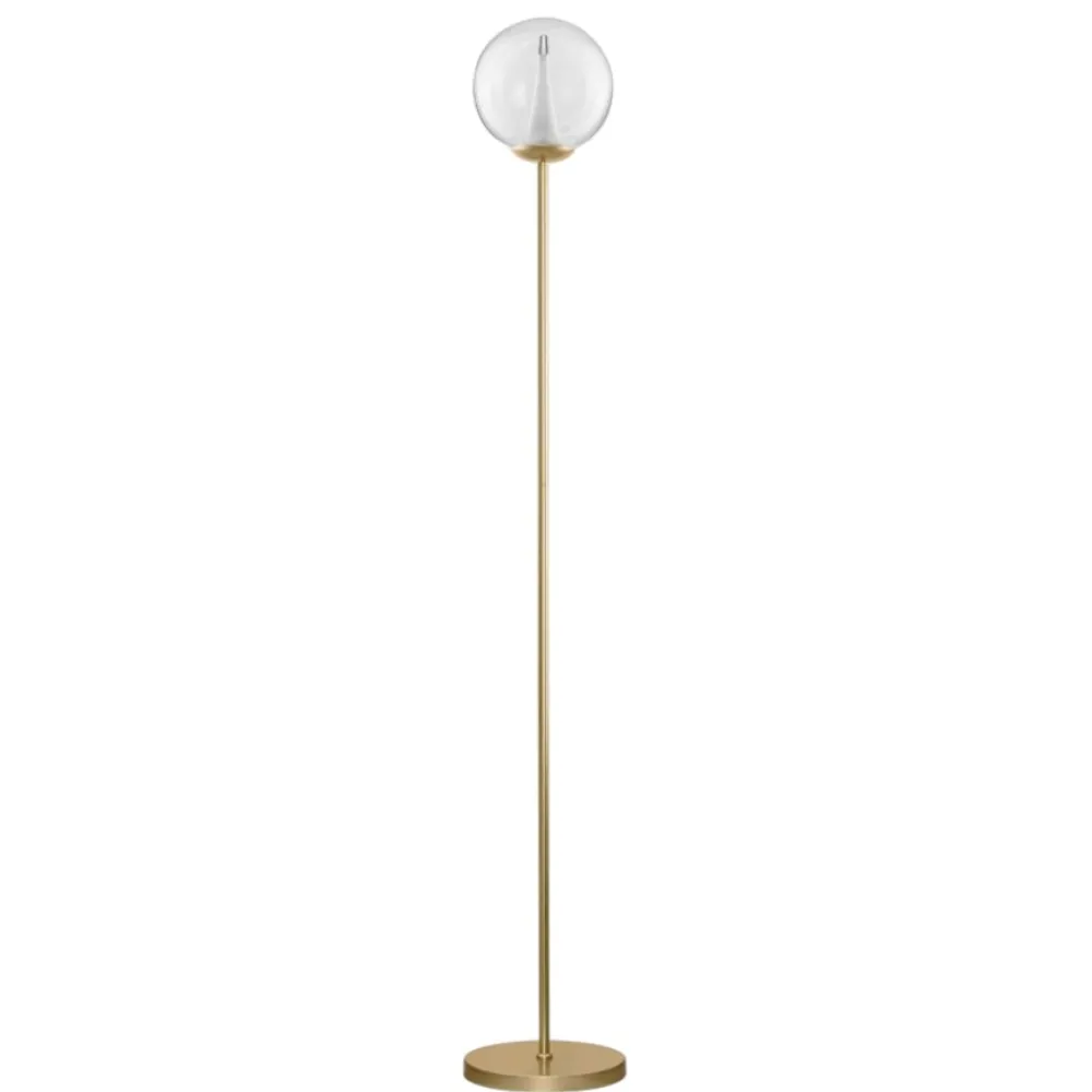 Lampade Da Terra-Selezionato da Mazzolaluce Lampada da terra moderna led 3000k dimmerabile colore oro