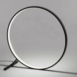 Lampade Da Terra-Selezionato da Mazzolaluce Lampada da terra moderna led 3000k circolare dimmerabile