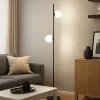 Lampade Da Terra-Selezionato da Mazzolaluce Lampada da terra moderna led 3000k due luci sferiche