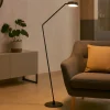Lampade Da Terra-Selezionato da Mazzolaluce Lampada da terra moderna led 3000k tondo orientabile