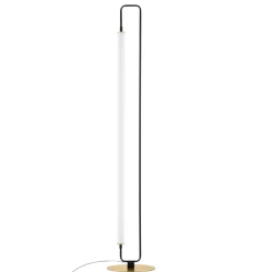 Lampade Da Terra-Selezionato da Mazzolaluce Lampada da terra moderna led 3000k base colore oro