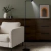 Lampade Da Terra-Selezionato da Mazzolaluce Lampada da terra moderna led 3000k orientabile nera
