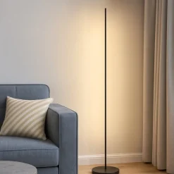 Lampade Da Terra-Selezionato da Mazzolaluce Lampada da terra moderna led 3000k per salotto minimale