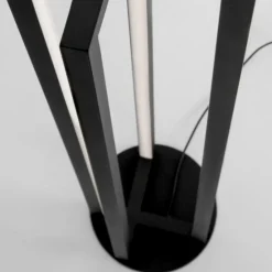 Lampade Da Terra-Selezionato da Mazzolaluce Lampada da terra moderna led 3000k rettangolare nera