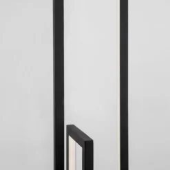 Lampade Da Terra-Selezionato da Mazzolaluce Lampada da terra moderna led 3000k rettangolare nera