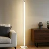Lampade Da Terra-Selezionato da Mazzolaluce Lampada da terra moderna led luce parabola girevole design squadrato