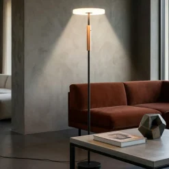 Lampade Da Terra-Selezionato da Mazzolaluce Lampada da terra moderna led 15w 3000k per salotto