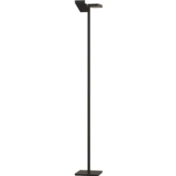 Lampade Da Terra-Top Light Lampada da terra moderna nera luci orientabili