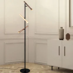 Lampade Da Terra-Selezionato da Mazzolaluce Lampada da terra moderna orientabile led da 2300k a 4000k luci orientabili