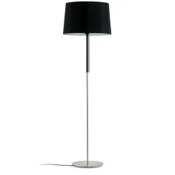 Lampade Da Terra-Selezionato da Mazzolaluce Lampada da terra moderna paralume nero