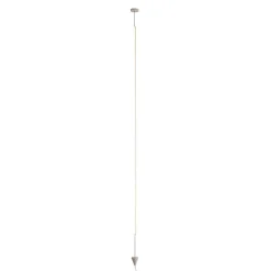 Lampade Da Terra-Selezionato da Mazzolaluce Lampada da terra moderna sospesa bianca led 3000k dimmerabile
