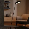Lampade Da Terra-Selezionato da Mazzolaluce Lampada da terra nera design moderna led dimmerabile
