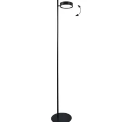 Lampade Da Terra-Selezionato da Mazzolaluce Lampada da terra nera led 28w 3000k dimmerabile orientabile fp