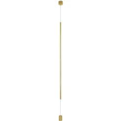 Lampade Da Terra-Selezionato da Mazzolaluce Lampada da terra oro pendente attacco a soffitto led 20w 3000k