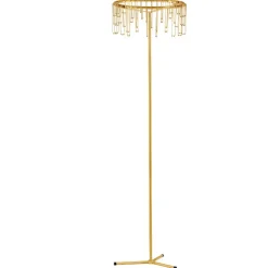 Lampade Da Terra-Selezionato da Mazzolaluce Lampada da terra oro ramato design moderna led stelle cadenti