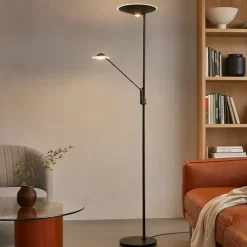 Lampade Da Terra-Selezionato da Mazzolaluce Lampada da terra per lettura led da 2700k a 4000k orientabile