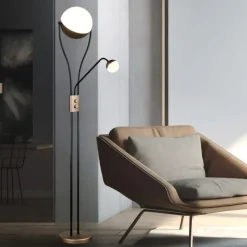 Lampade Da Terra-Selezionato da Mazzolaluce Lampada da terra per salotto led 3000k moderna orientabile