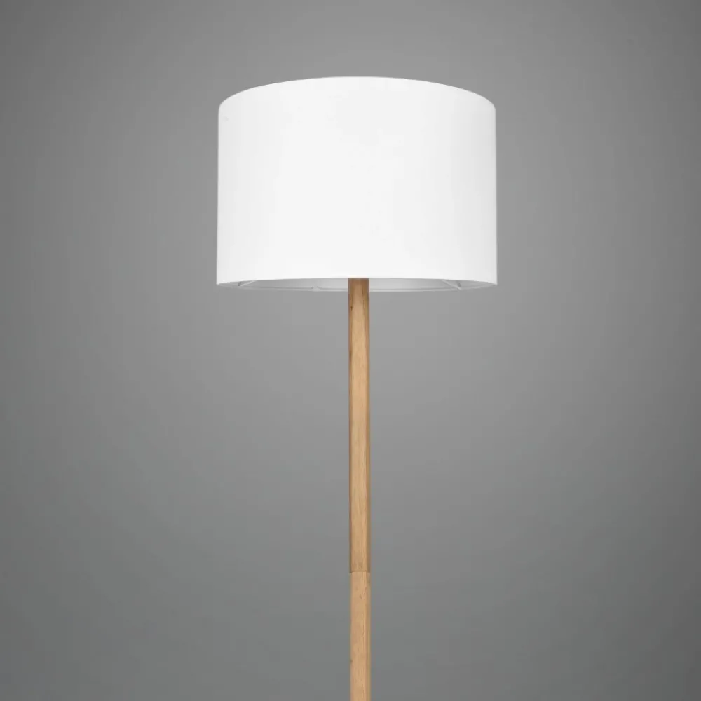 Lampade Da Terra-Selezionato da Mazzolaluce Lampada da terra per soggiorno h162 cm in legno sottile