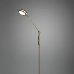 Lampade Da Terra-Selezionato da Mazzolaluce Lampada da terra per ufficio led da 2700k a 4000k color ottone