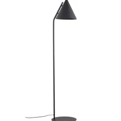 Lampade Da Terra-Selezionato da Mazzolaluce Lampada da terra piantana cono nera