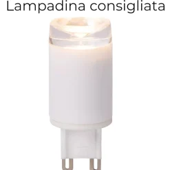 Lampade Da Terra-Selezionato da Mazzolaluce Lampada da terra piantana da lettura caffe nero 2 luci