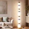 Lampade Da Terra-Selezionato da Mazzolaluce Lampada da terra piantana design moderna led 3000k vetro porcellana