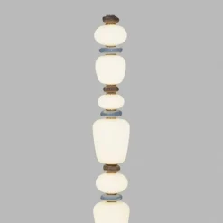 Lampade Da Terra-Selezionato da Mazzolaluce Lampada da terra piantana design moderna led 3000k vetro porcellana