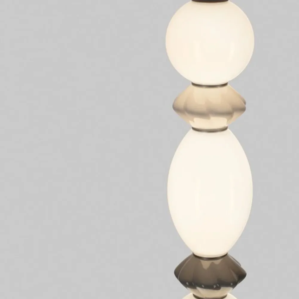 Lampade Da Terra-Selezionato da Mazzolaluce Lampada da terra piantana moderna led 3000k vetro ceramica