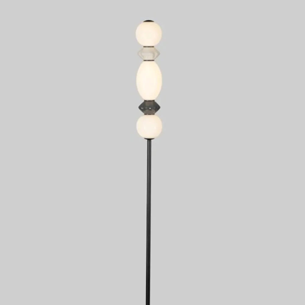 Lampade Da Terra-Selezionato da Mazzolaluce Lampada da terra piantana moderna led 3000k vetro ceramica