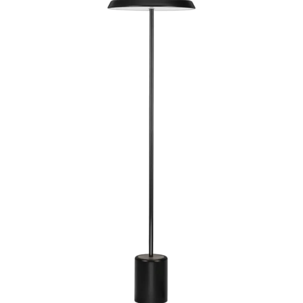 Lampade Da Terra-Selezionato da Mazzolaluce Lampada da terra piantana nera design moderna led 3000k effetto legno