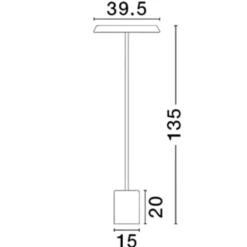 Lampade Da Terra-Selezionato da Mazzolaluce Lampada da terra piantana nera design moderna led 3000k effetto legno
