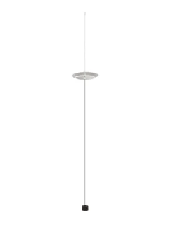 Lampade Da Terra-Selezionato da Mazzolaluce Lampada da terra piantana sospesa led a soffitto moderna bianca