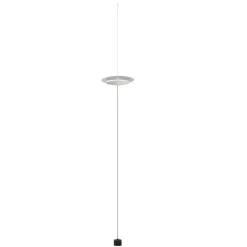 Lampade Da Terra-Selezionato da Mazzolaluce Lampada da terra piantana sospesa led a soffitto moderna bianca