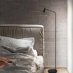 Lampade Da Terra-Selezionato da Mazzolaluce Lampada da terra portatile nera led dimmerabile ricaricabile