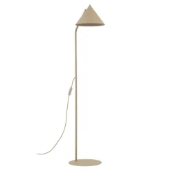 Lampade Da Terra-Selezionato da Mazzolaluce Lampada da terra sabbia in metallo da lettura parabola orientabile
