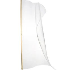 Lampade Da Terra-Selezionato da Mazzolaluce Lampada da terra vela led 31w 3000k design moderna oro