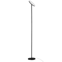Lampade Da Terra-Selezionato da Mazzolaluce Lampada da terra 30w 3000k nera parabola orientabile dimmerabile