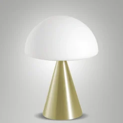 Abat Jour-Fabas Luce Lampada design moderna ottone vetro bianco per camera da letto