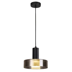 Lampade A Sospensione-Selezionato da Mazzolaluce Lampada design nero per comodino stanza da letto moderna