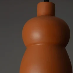 Lampade A Sospensione-Selezionato da Mazzolaluce Lampada di ceramica terracotta a sospensione