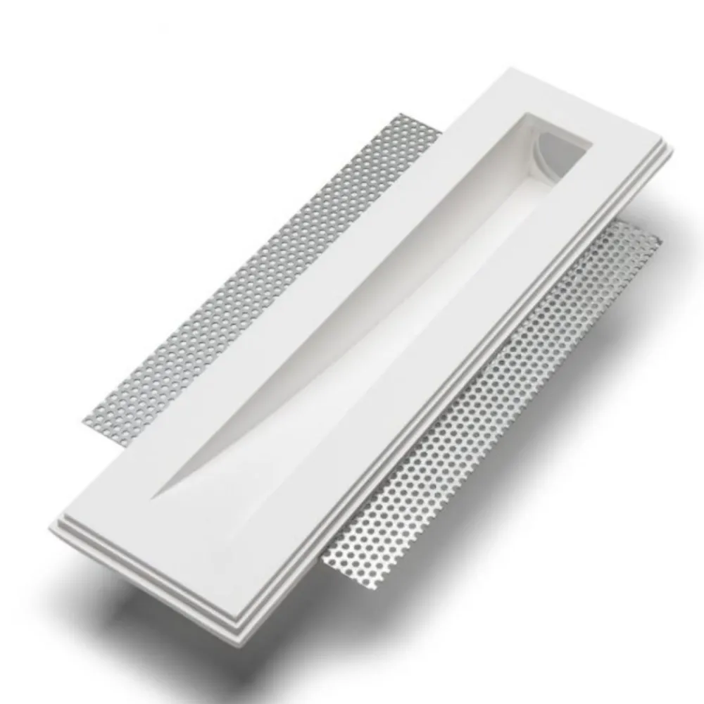 Segnapasso Led-Selezionato da Mazzolaluce Lampada di gesso cristaly da incasso parete bianco verticale