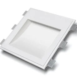 Applique Da Parete-Selezionato da Mazzolaluce Lampada faro da incasso a parete di gesso cristaly led 16,5w 4000k pitturabile