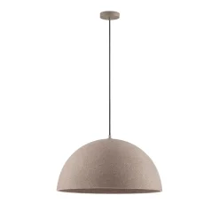 Lampadari Cucina-Selezionato da Mazzolaluce Lampadaio per cucina cupola 50cm cupola effetto pietra marrone