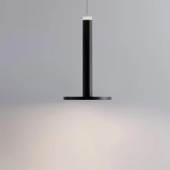 Lampade A Sospensione-Selezionato da Mazzolaluce Lampada led a sospensione nera disco