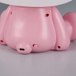 Abat Jour-Selezionato da Mazzolaluce Lampada led da comodino per cameretta bambina rosa led rgb 3000k portatile