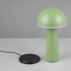 Lampade Da Tavolino Esterno-Selezionato da Mazzolaluce Lampada led senza fili ta tavolo portatile verde pistacchio per esterni