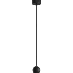 Lampade A Sospensione-Selezionato da Mazzolaluce Lampada led sfera nera per isola