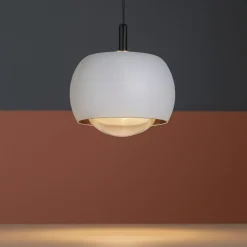 Lampade A Sospensione-Selezionato da Mazzolaluce Lampada led 12w 3000k a sospensione bianca design