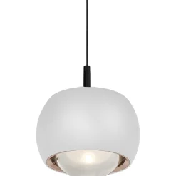 Lampade A Sospensione-Selezionato da Mazzolaluce Lampada led 12w 3000k a sospensione bianca design