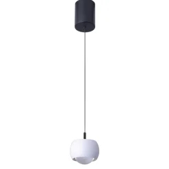 Lampade A Sospensione-Selezionato da Mazzolaluce Lampada led 12w 3000k a sospensione bianca design